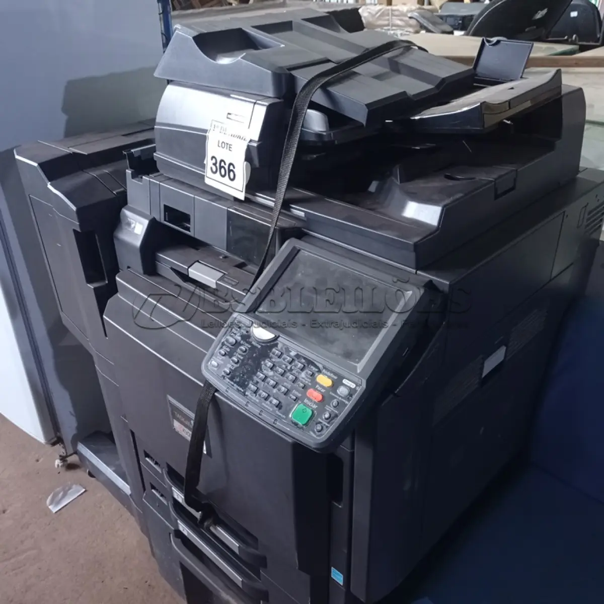 LOTE 366 - 01 IMPRESSORA KYOCERA 4501I. (NO ESTADO) ATENÇÃO! FAZER A VISITAÇÃO ANTES DE ARREMATAR, NÃO SABEMOS SE FUNCIONA. LEILÃO NÃO TEM GARANTIA E NEM DEVOLUÇÃO, SUJEITO A POSSÍVEIS AVARIAS VISÍVEIS/OCULTAS E/OU AUSÊNCIA DE COMPONENTES.