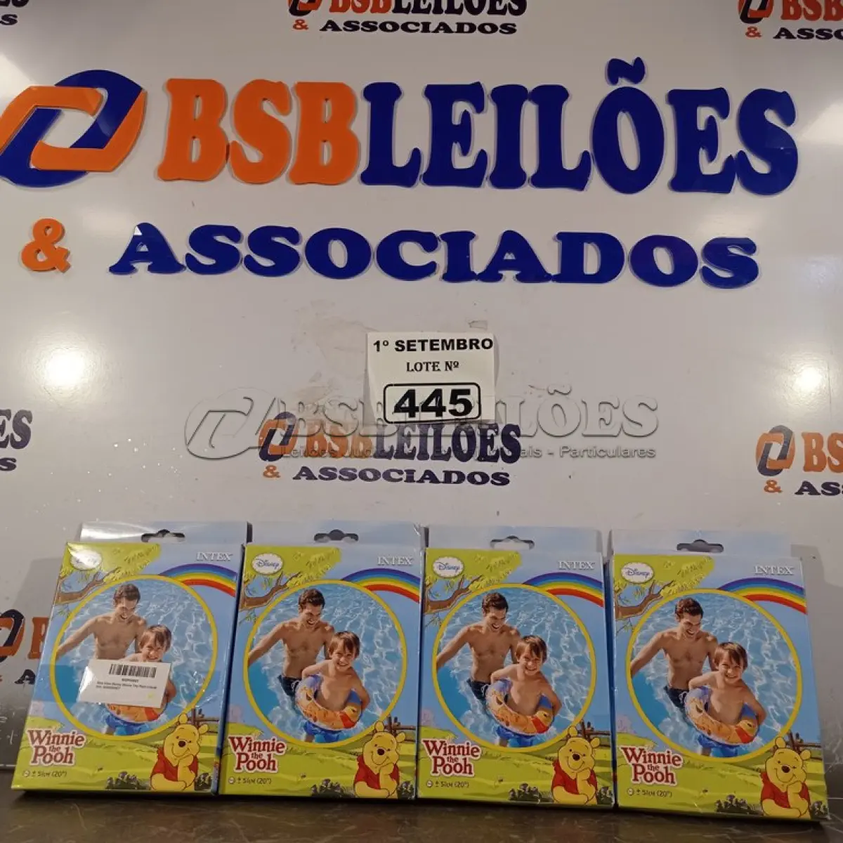 LOTE 445 - 04 BOIAS INFANTIL. (NO ESTADO) ATENÇÃO! FAZER A VISITAÇÃO ANTES DE ARREMATAR, NÃO SABEMOS SE FUNCIONA. LEILÃO NÃO TEM GARANTIA E NEM DEVOLUÇÃO, SUJEITO A POSSÍVEIS AVARIAS VISÍVEIS/OCULTAS E/OU AUSÊNCIA DE COMPONENTES.