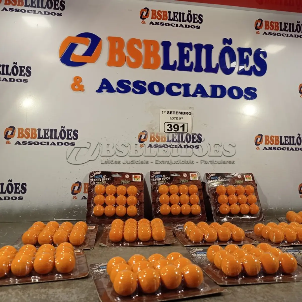 LOTE 391 - 01 LOTE COM VÁRIAS CARTELAS DE REFIL SUPER SHOT “BOLAS”. (NO ESTADO) ATENÇÃO! FAZER A VISITAÇÃO ANTES DE ARREMATAR, NÃO SABEMOS SE FUNCIONA. LEILÃO NÃO TEM GARANTIA E NEM DEVOLUÇÃO, SUJEITO A POSSÍVEIS AVARIAS VISÍVEIS/OCULTAS E/OU AUSÊNCIA DE COMPONENTES.