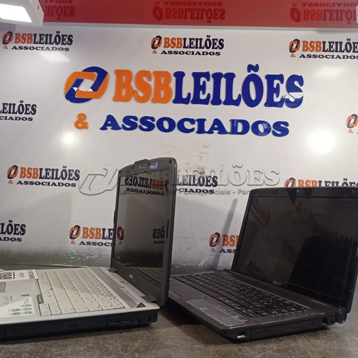 LOTE 098 - 02 NOTEBOOK’S MARCAS ACER MODELOS ASPIRE 4520/ASPIRE 4540. (NO ESTADO) ATENÇÃO! FAZER A VISITAÇÃO ANTES DE ARREMATAR, NÃO SABEMOS SE FUNCIONA. LEILÃO NÃO TEM GARANTIA E NEM DEVOLUÇÃO, SUJEITO A POSSÍVEIS AVARIAS VISÍVEIS/OCULTAS E/OU AUSÊNCIA DE COMPONENTES.