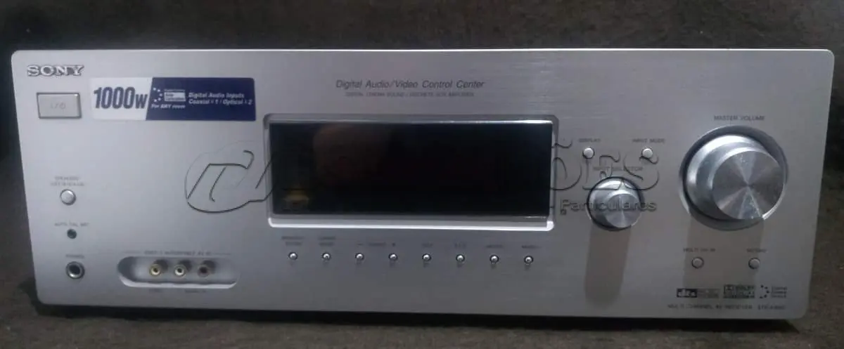 LOTE 009 - RECEIVER E AMPLIFICADOR SONY STR -K880 –SAÍDAS PARA 08 FALANTES MAIS DE 1.000W RMS NÃO FUNCIONA NÃO ESTÁ LIGANDO (NO ESTADO)