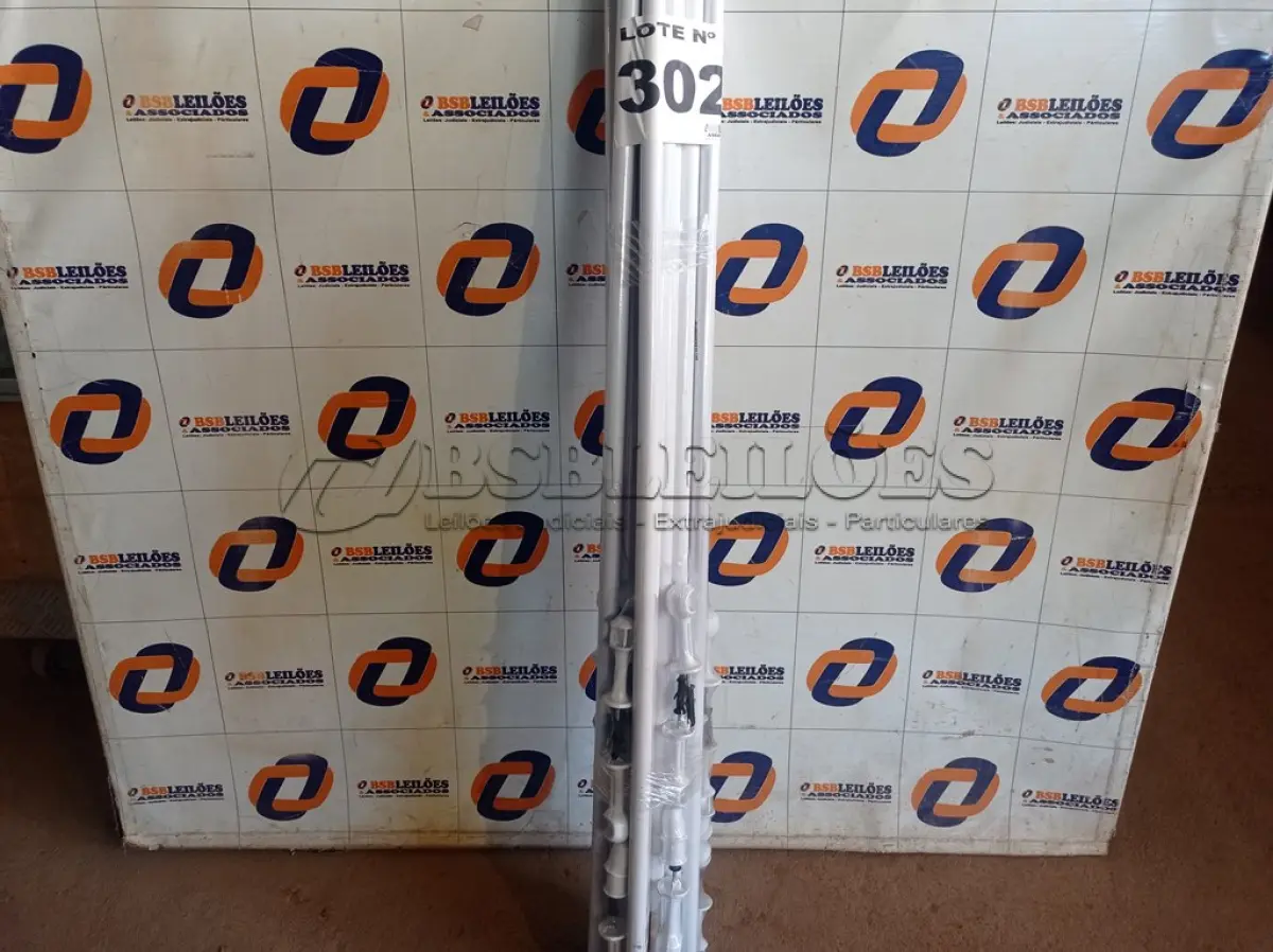 LOTE 302 - 07 - KITS VARÃO PARA CORTINA (NO ESTADO, NÃO SABEMOS SE FUNCIONA. LEILÃO NÃO TEM GARANTIA E NEM DEVOLUÇÃO, SUJEITO A POSSÍVEIS AVARIAS VISÍVEIS/OCULTAS E/OU AUSÊNCIA DE COMPONENTES)