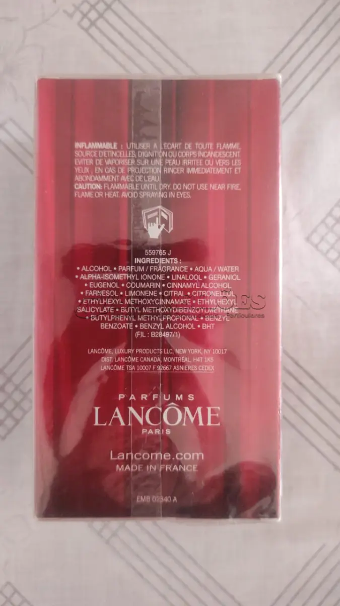 LOTE 273 - PERFUME MAGNIFIQUE LANCÔME-PARIS EAU DE PARFUM 50ML LACRADO PREÇO DE MERCADO 800,00 (NO ESTADO)