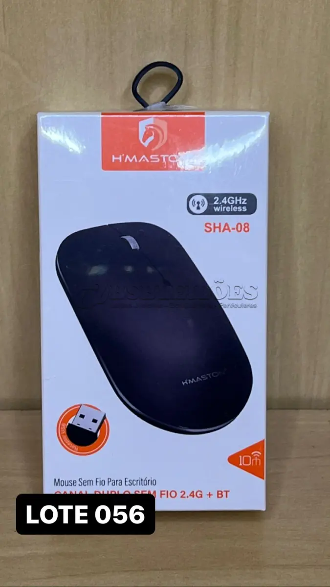 LOTE 056 - 01 MOUSE SEM FIO SLIM(NO ESTADO)