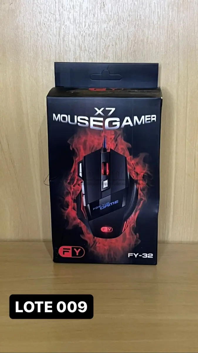 LOTE 009 - 01 MOUSE GAMER(NO ESTADO)