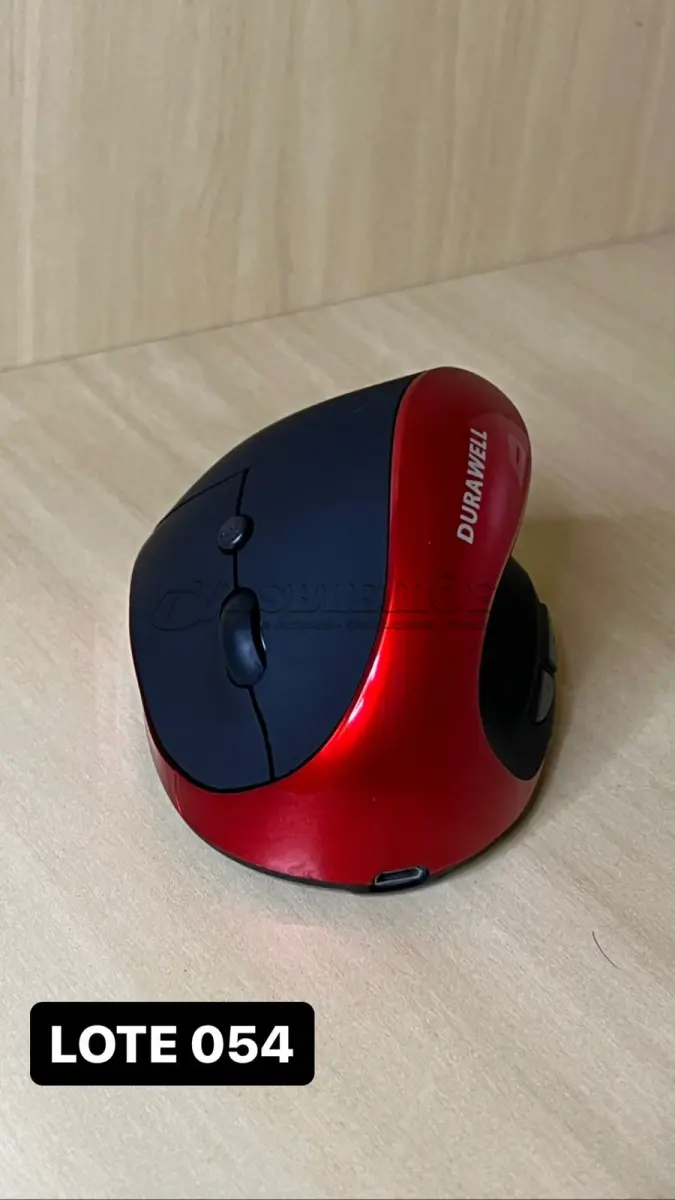 LOTE 054 - 01 MOUSE ERGONÔMICO VERTICAL(NO ESTADO)