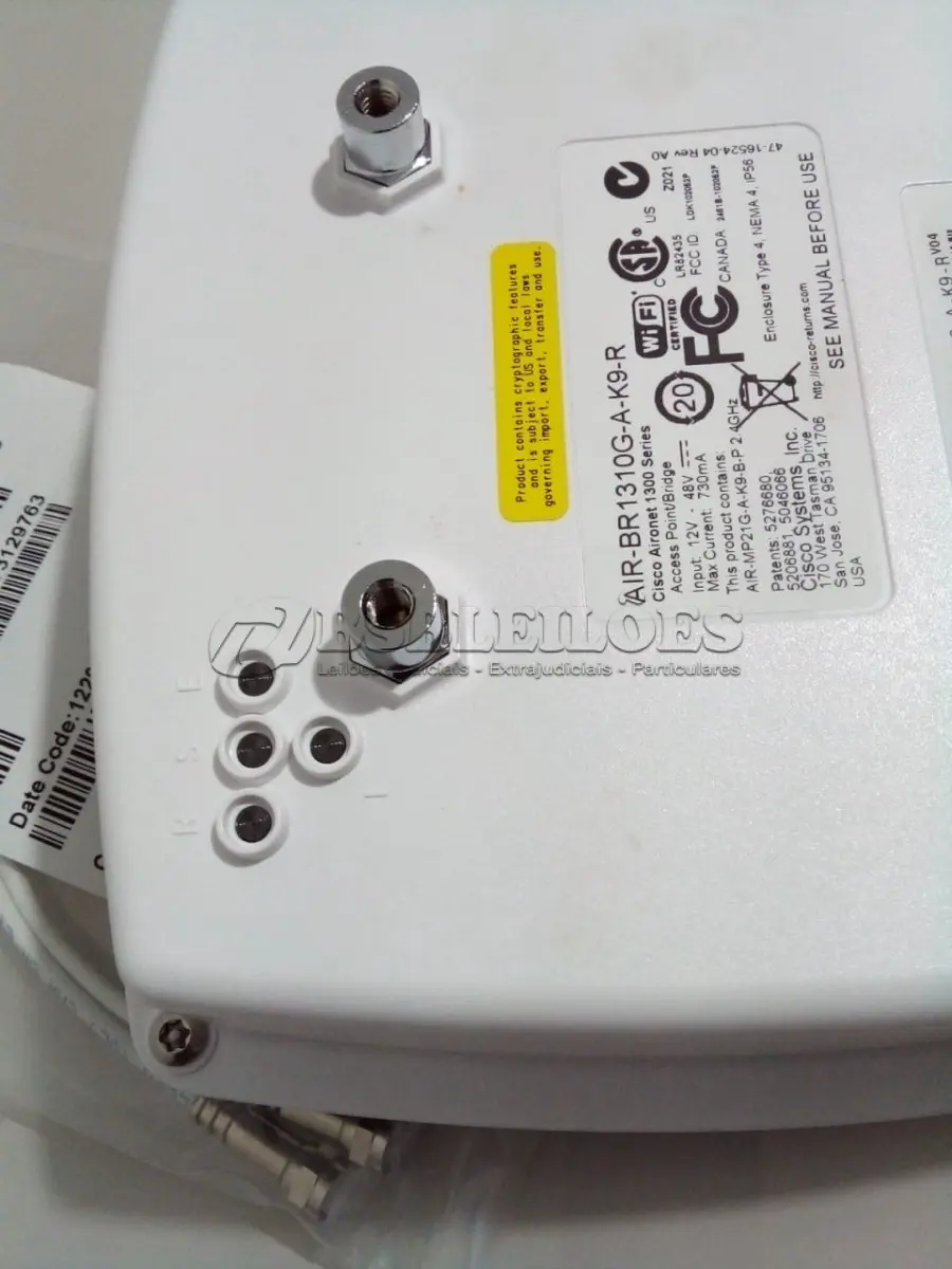 LOTE 346 - PONTE DE PONTO DE ACESSO, CISCO AERONET BR 1310G (NO ESTADO)