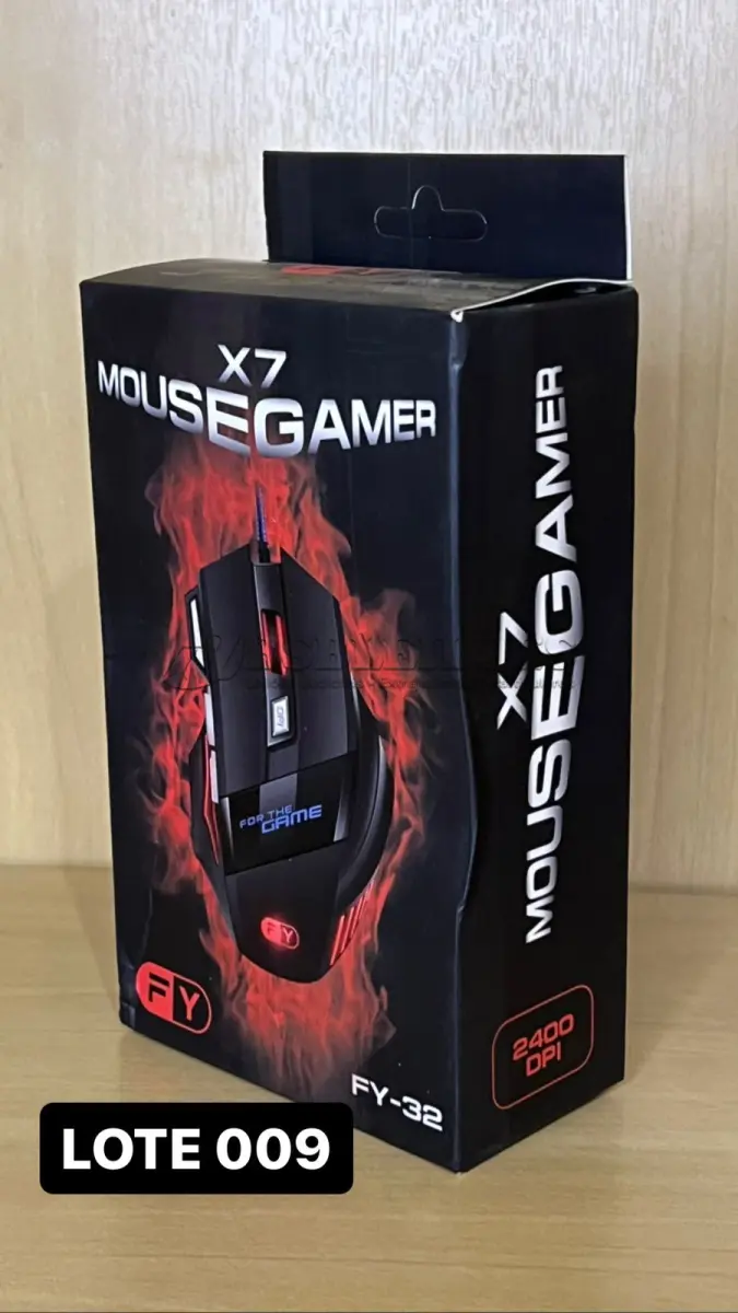 LOTE 009 - 01 MOUSE GAMER(NO ESTADO)
