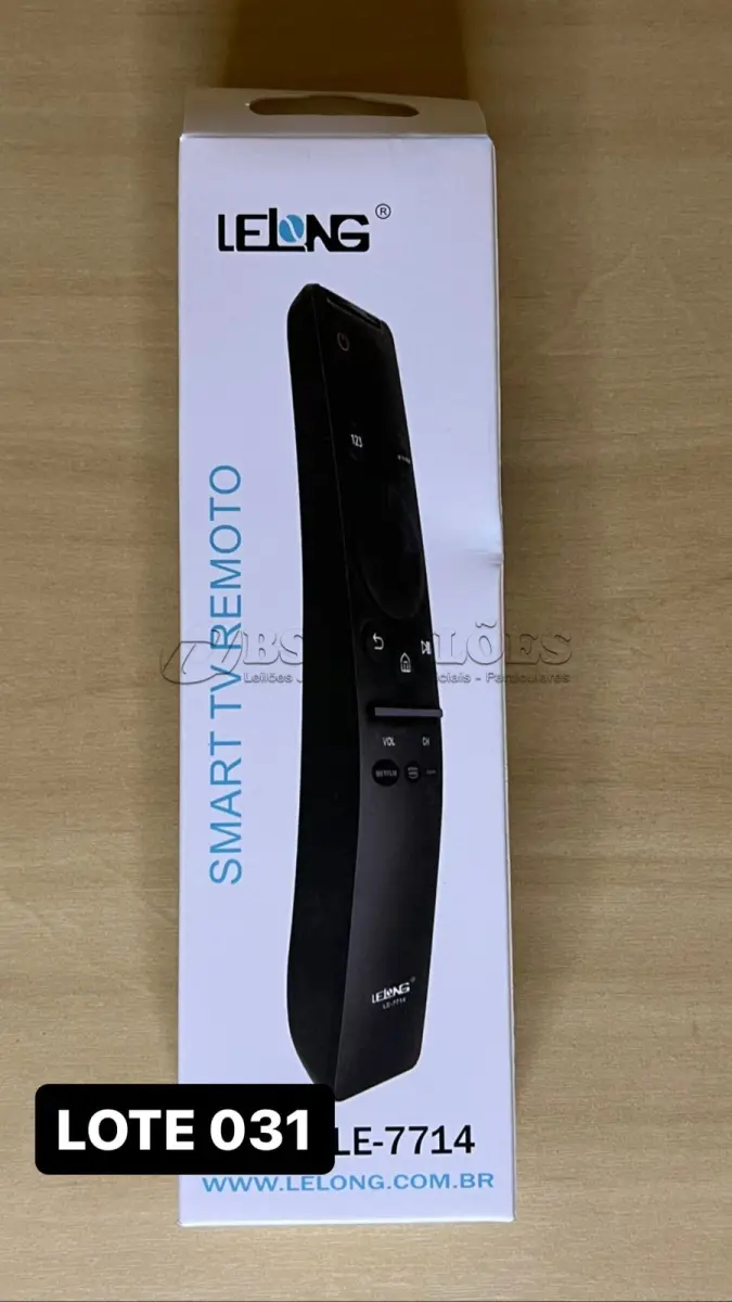 LOTE 031 - 01 CONTROLE PARA TV SMART(NO ESTADO)