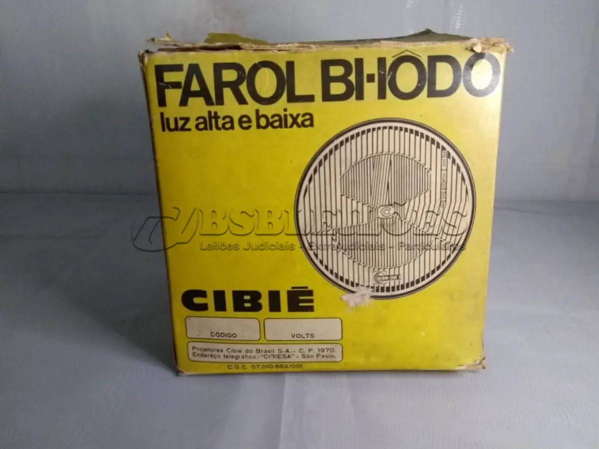 LOTE 370 - ANTIGO FAROL FAROL CIBIE BI-IOD NOVO (NO ESTADO)