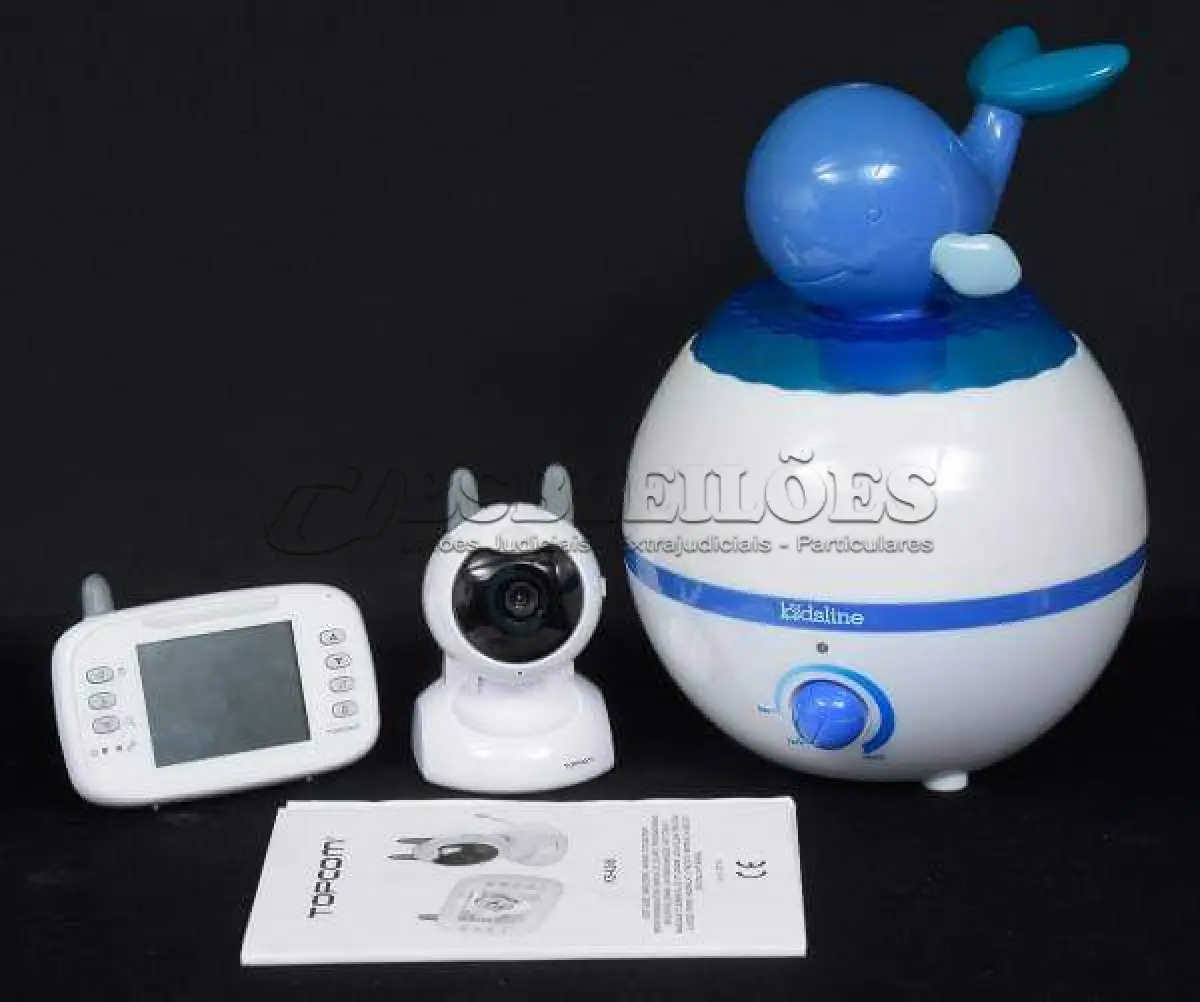 LOTE 262 - BABÁ ELETRÔNICA, KIDSHINE - UMIDIFICADOR INFANTIL. TECHLINE MASSAGEADOR PESSOAL MI - 3000 (NO ESTADO)