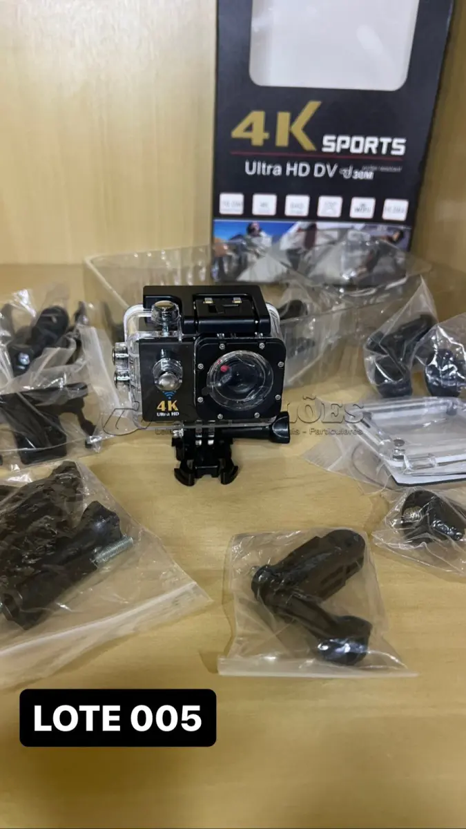 LOTE 005 - 01 CÂMERA ESPORTIVA 4K SPORTS ULTRAWIDE(NO ESTADO)