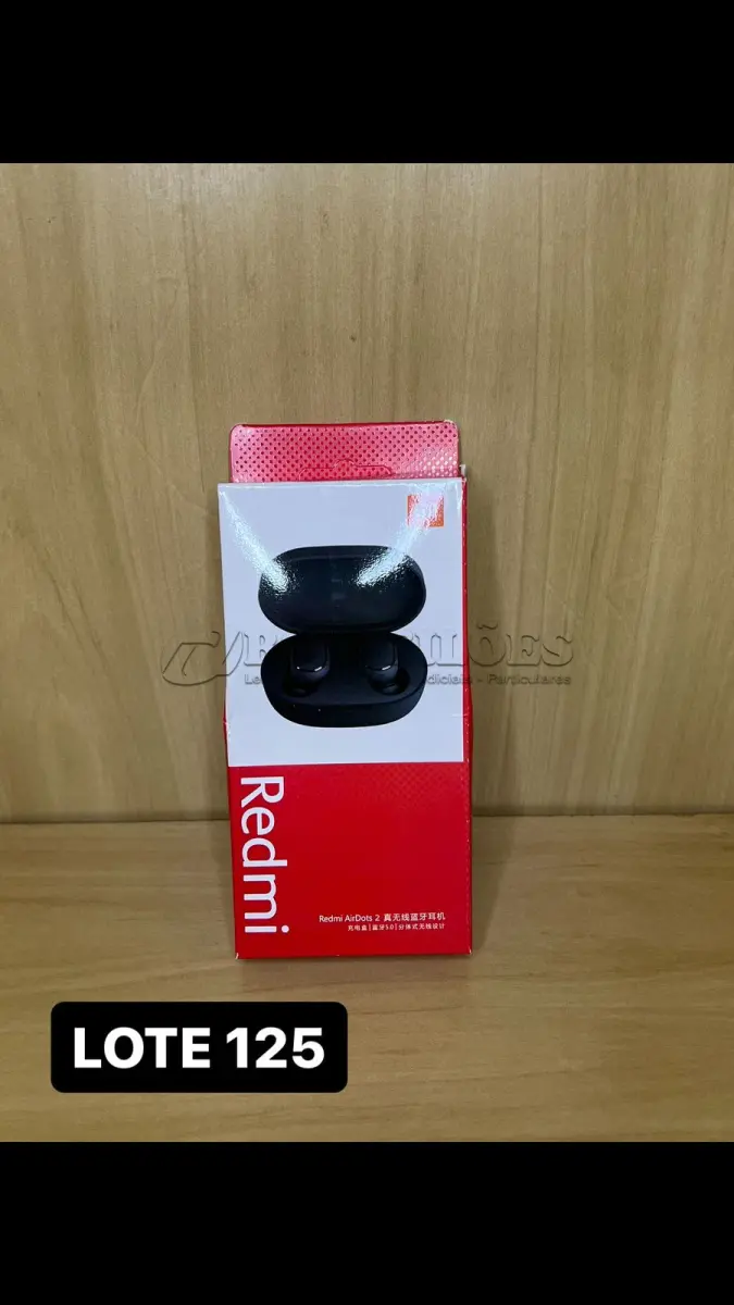 LOTE 125 - 01 FONE DE OUVIDO AIRDOT BLUETOOTH (NO ESTADO)