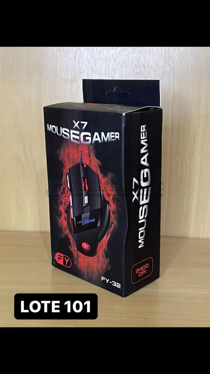 LOTE 101 - 01 MOUSE GAMER (NO ESTADO)
