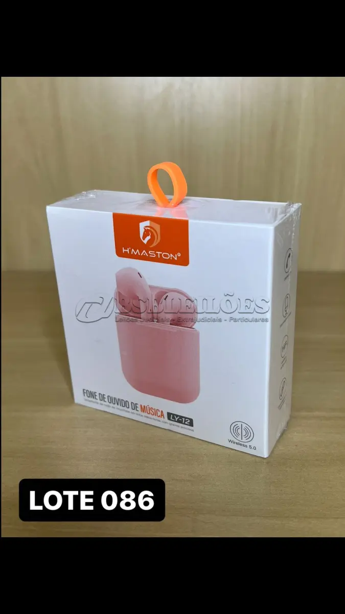 LOTE 086 - 01 FONE DE OUVIDO BLUETOOTH (NO ESTADO)