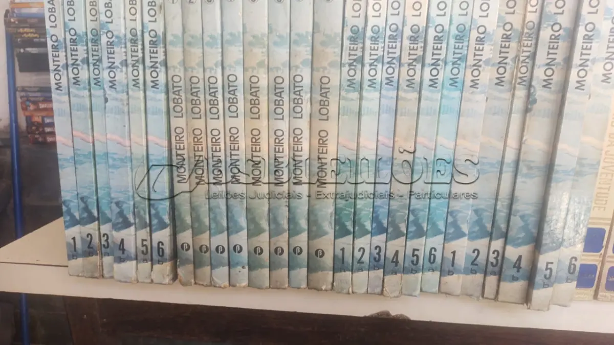 LOTE 636 - LOTE COM LIVROS INFANTIS (NO ESTADO)