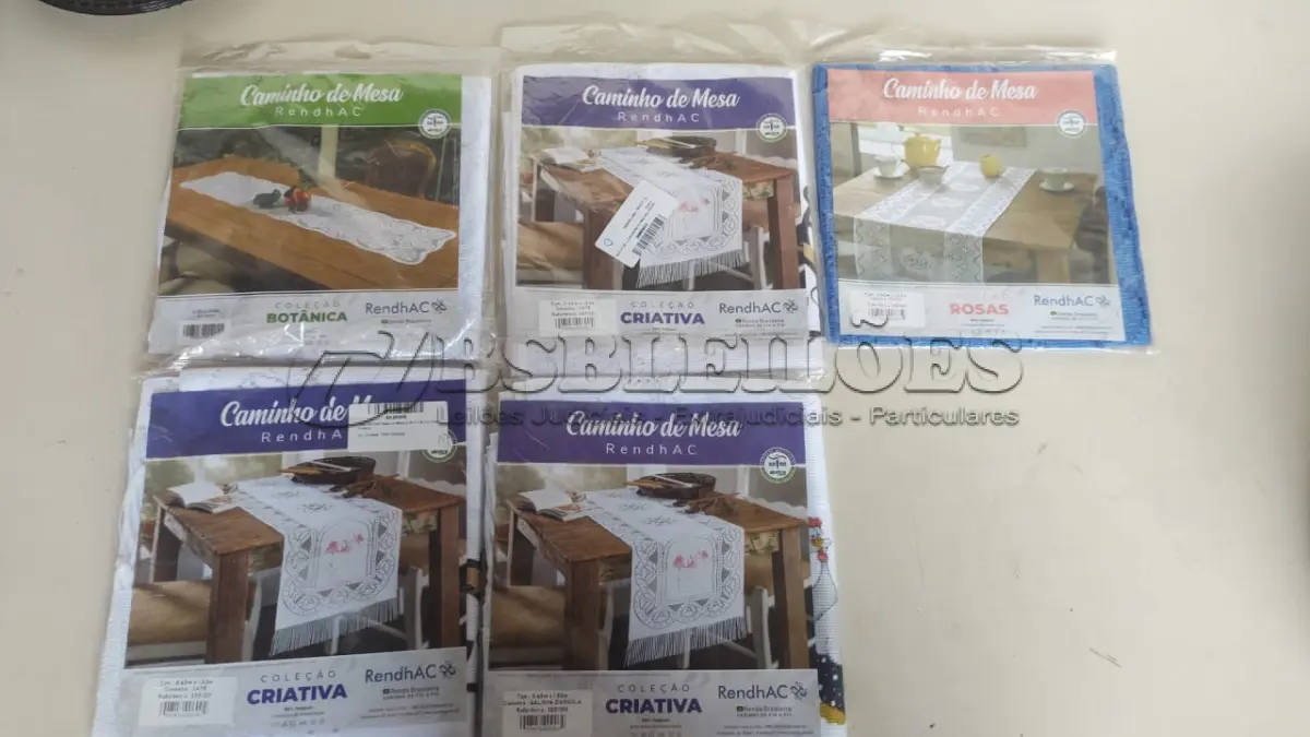 LOTE 687 - CAMINHO DE MESA 5 UNIDADES . (NO ESTADO)