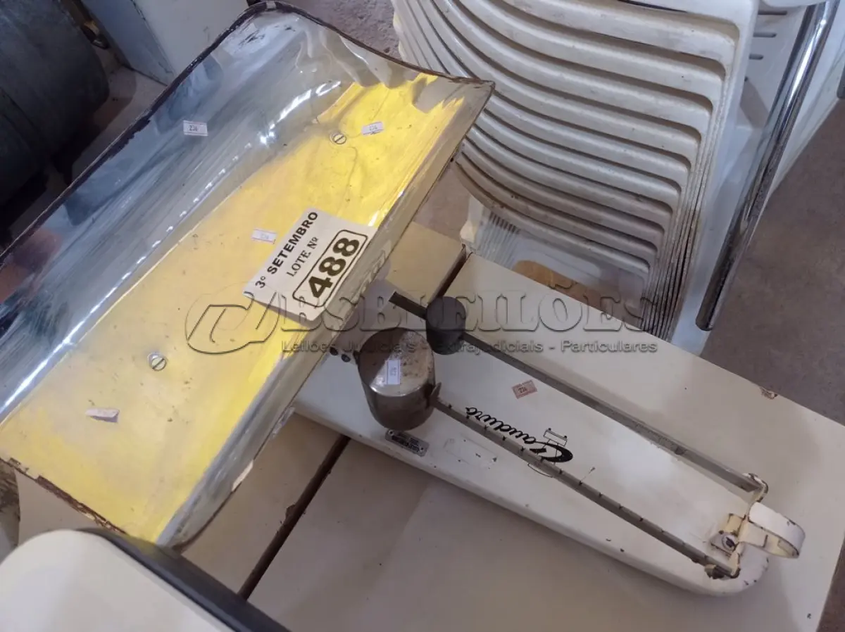 LOTE 488 - 01 BALANÇA PARA RECÉM-NASCIDO. (NO ESTADO) ATENÇÃO! FAZER A VISITAÇÃO ANTES DE ARREMATAR, NÃO SABEMOS SE FUNCIONA. LEILÃO NÃO TEM GARANTIA E NEM DEVOLUÇÃO, SUJEITO A POSSÍVEIS AVARIAS VISÍVEIS/OCULTAS E/OU AUSÊNCIA DE COMPONENTES.