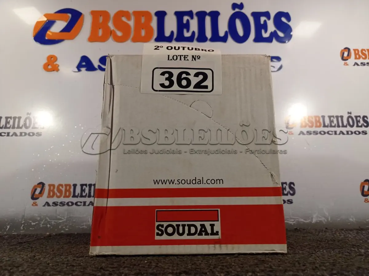 LOTE 362 - 12 TUBOS DE SILICONE NEUTRO PARA CONSTRUÇÃO COR BRANCO 340G. (NO ESTADO) ATENÇÃO! FAZER A VISITAÇÃO ANTES DE ARREMATAR, NÃO SABEMOS SE FUNCIONA. LEILÃO NÃO TEM GARANTIA E NEM DEVOLUÇÃO, SUJEITO A POSSÍVEIS AVARIAS VISÍVEIS/OCULTAS E/OU AUSÊNCIA DE COMPONENTES.