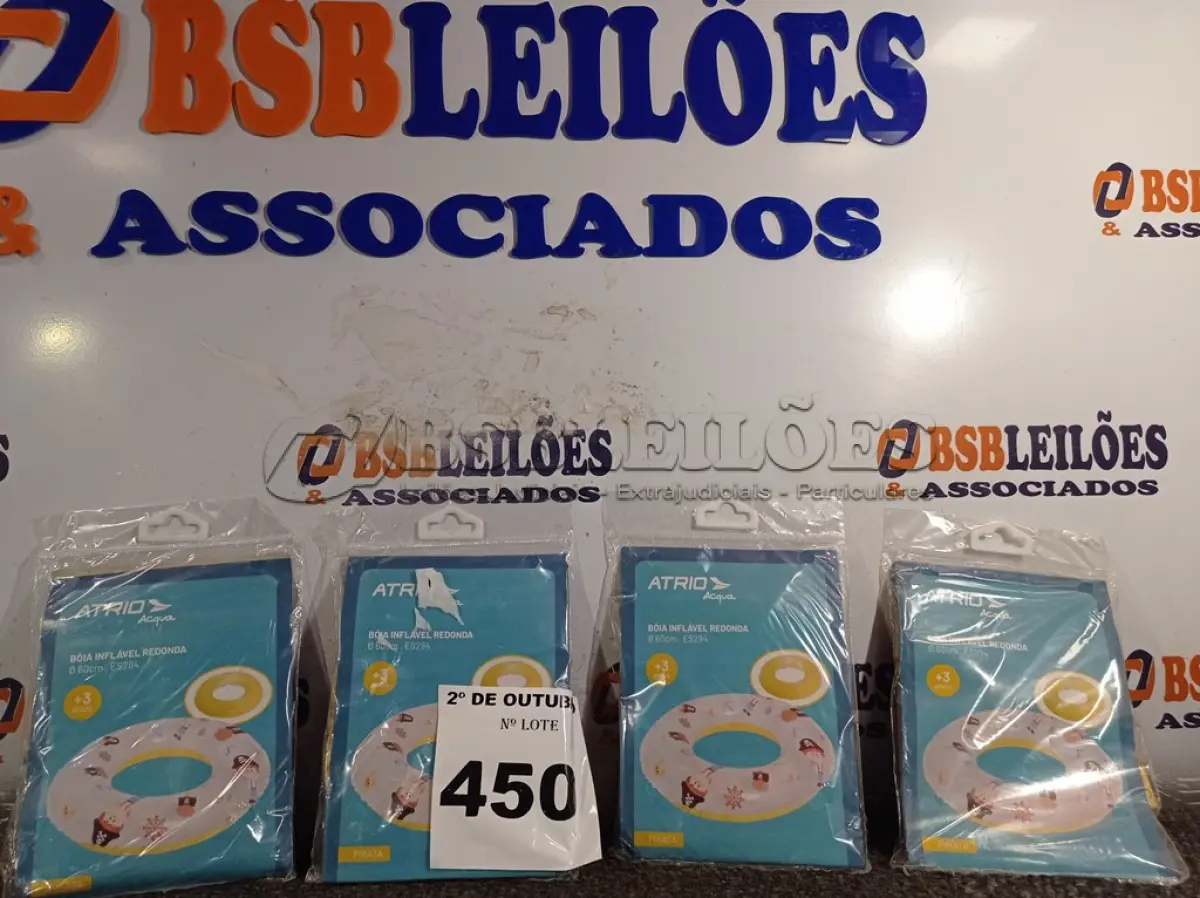 LOTE 450 - 04 BOIAS INFANTIS. (NO ESTADO) ATENÇÃO! FAZER A VISITAÇÃO ANTES DE ARREMATAR, NÃO SABEMOS SE FUNCIONA. LEILÃO NÃO TEM GARANTIA E NEM DEVOLUÇÃO, SUJEITO A POSSÍVEIS AVARIAS VISÍVEIS/OCULTAS E/OU AUSÊNCIA DE COMPONENTES.