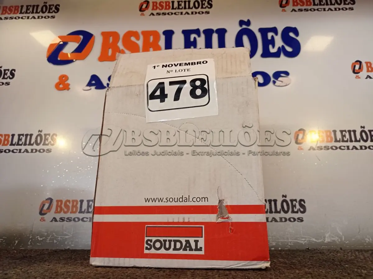 LOTE 478 - 12 TUBOS DE SILICONE NEUTRO PARA CONSTRUÇÃO. (NO ESTADO) ATENÇÃO! FAZER A VISITAÇÃO ANTES DE ARREMATAR, NÃO SABEMOS SE FUNCIONA. LEILÃO NÃO TEM GARANTIA E NEM DEVOLUÇÃO, SUJEITO A POSSÍVEIS AVARIAS VISÍVEIS/OCULTAS E/OU AUSÊNCIA DE COMPONENTES.