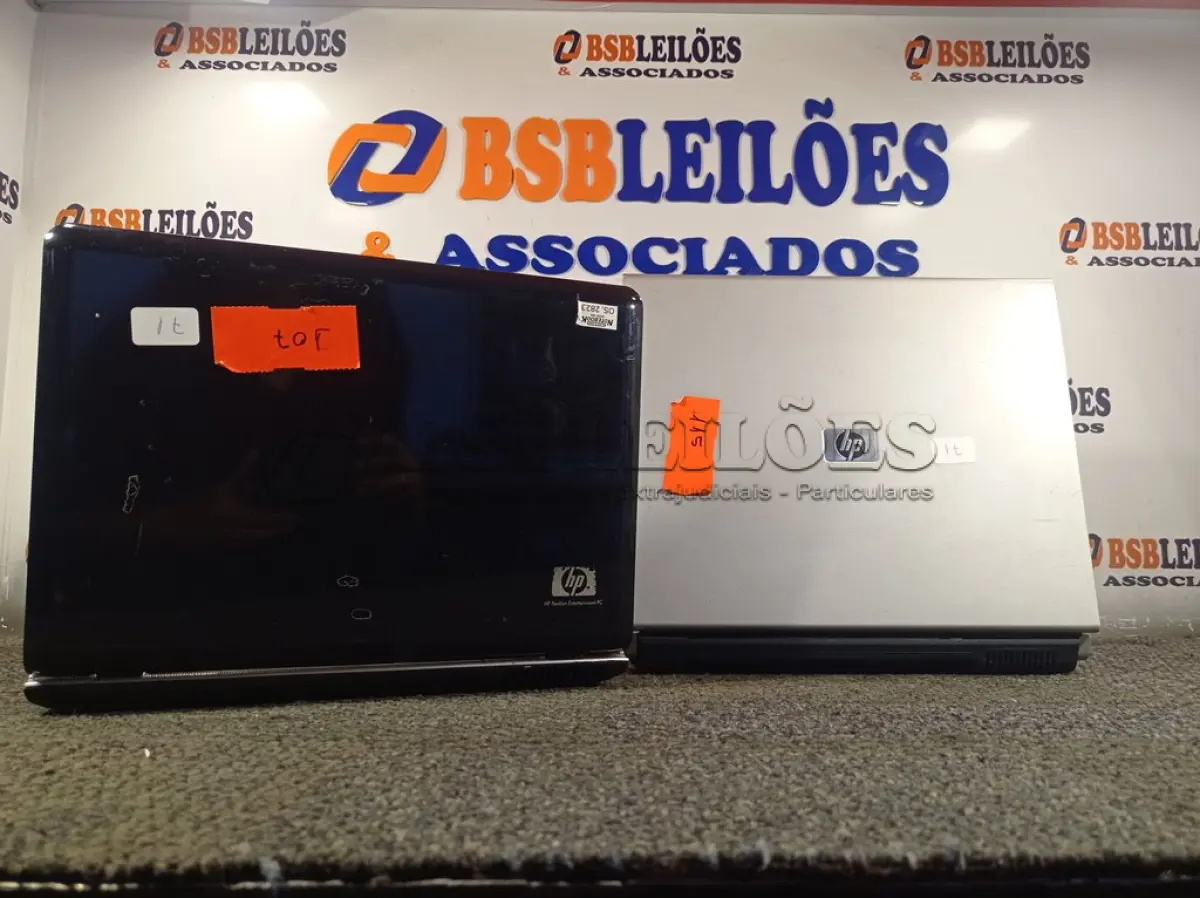 LOTE 025 - 02 NOTEBOOK’S MARCAS E MODELOS DIVERSOS. (NO ESTADO) ATENÇÃO! FAZER A VISITAÇÃO ANTES DE ARREMATAR, NÃO SABEMOS SE FUNCIONA. LEILÃO NÃO TEM GARANTIA E NEM DEVOLUÇÃO, SUJEITO A POSSÍVEIS AVARIAS VISÍVEIS/OCULTAS E/OU AUSÊNCIA DE COMPONENTES.