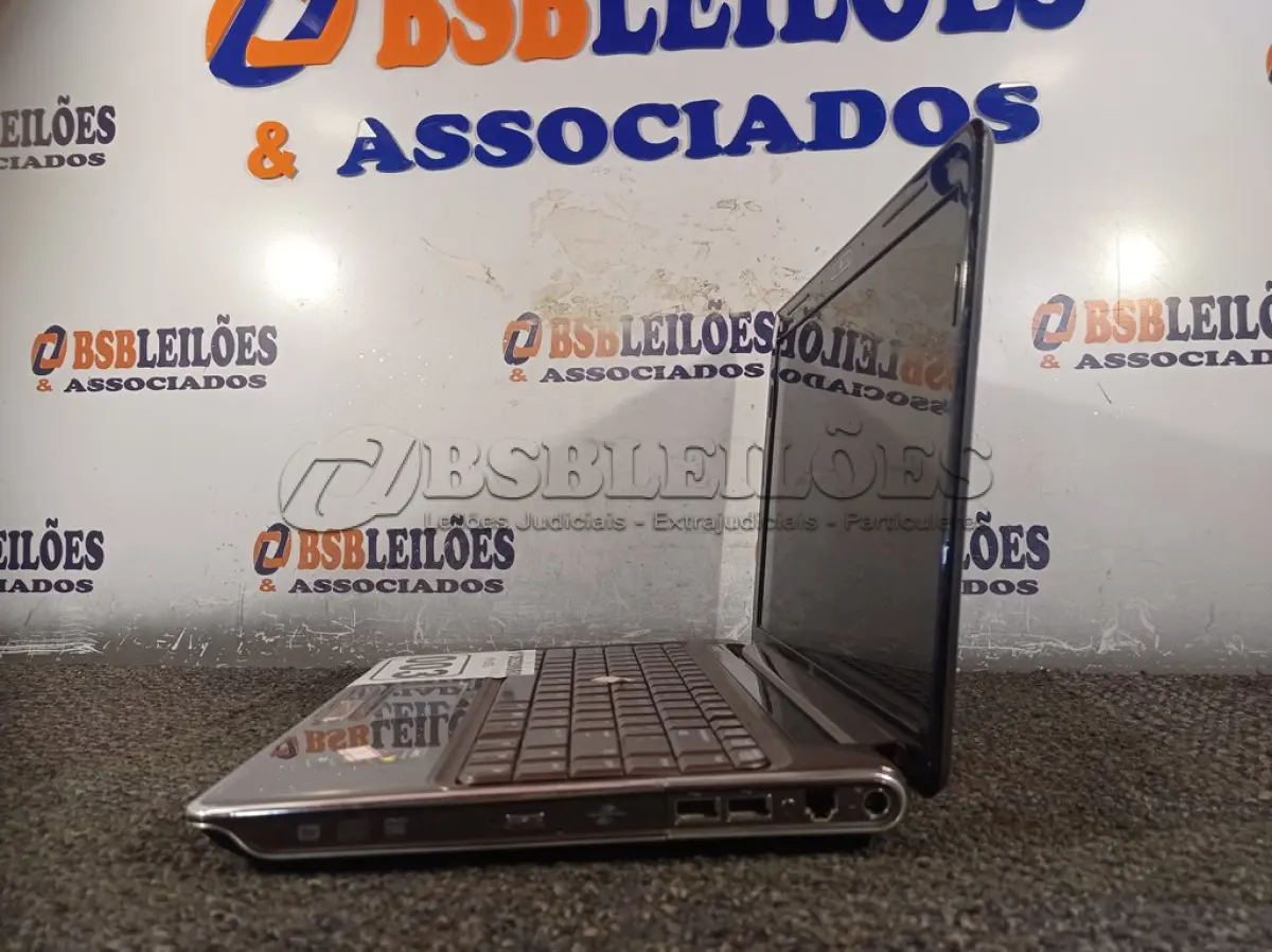 LOTE 003 - 01 NOTEBOOK MARCA HP. (NO ESTADO) ATENÇÃO! FAZER A VISITAÇÃO ANTES DE ARREMATAR, NÃO SABEMOS SE FUNCIONA. LEILÃO NÃO TEM GARANTIA E NEM DEVOLUÇÃO, SUJEITO A POSSÍVEIS AVARIAS VISÍVEIS/OCULTAS E/OU AUSÊNCIA DE COMPONENTES.