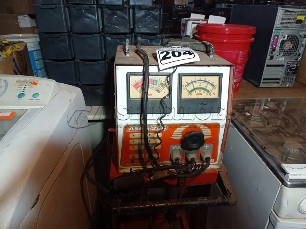 LOTE 204 - 01 AUXILIAR DE PARTIDA ASE 1200. (NO ESTADO) ATENÇÃO! FAZER A VISITAÇÃO ANTES DE ARREMATAR, NÃO SABEMOS SE FUNCIONA. LEILÃO NÃO TEM GARANTIA E NEM DEVOLUÇÃO, SUJEITO A POSSÍVEIS AVARIAS VISÍVEIS/OCULTAS E/OU AUSÊNCIA DE COMPONENTES.
