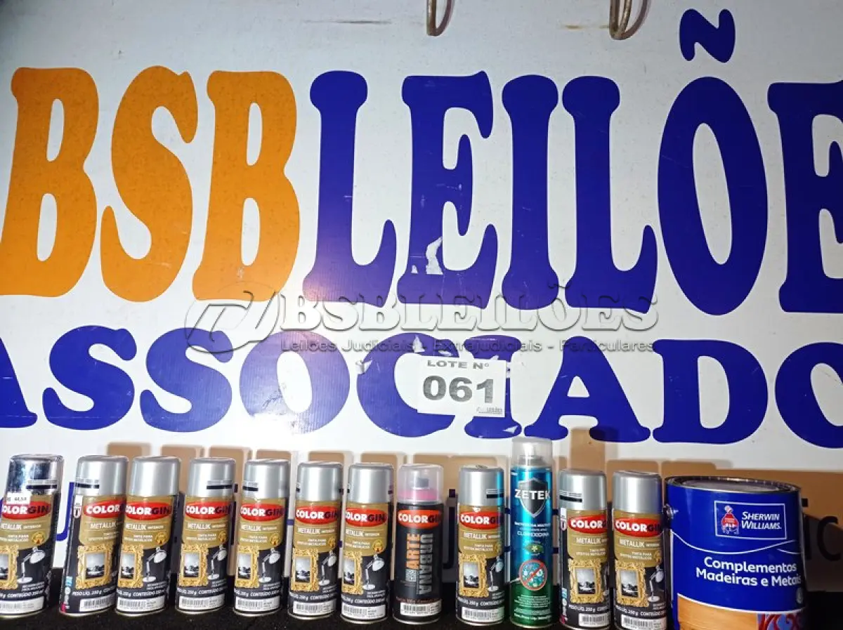 LOTE 061 - 13 - SPRAY DIVERSOS (NO ESTADO, NÃO SABEMOS SE FUNCIONA. LEILÃO NÃO TEM GARANTIA E NEM DEVOLUÇÃO, SUJEITO A POSSÍVEIS AVARIAS VISÍVEIS/OCULTAS E/OU AUSÊNCIA DE COMPONENTES)