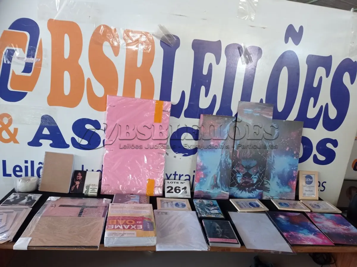 LOTE 261 - 66 ITENS PAPELARIA DIVERSOS  (APROXIMADAMENTE)(NO ESTADO, NÃO SABEMOS SE FUNCIONA. LEILÃO NÃO TEM GARANTIA E NEM DEVOLUÇÃO, SUJEITO A POSSÍVEIS AVARIAS VISÍVEIS/OCULTAS E/OU AUSÊNCIA DE COMPONENTES)