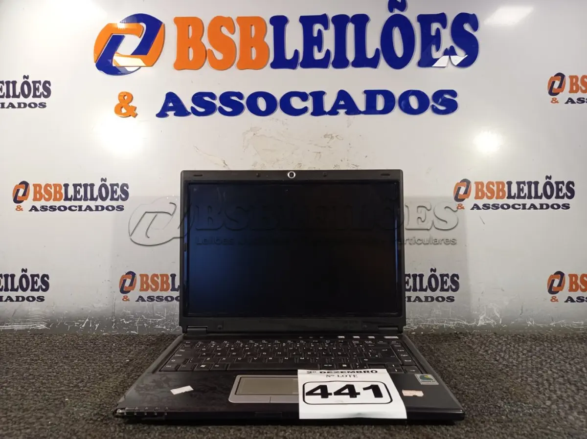 LOTE 441 - 01 NOTEBOOK MARCA AMAZON PC. (NO ESTADO) ATENÇÃO! FAZER A VISITAÇÃO ANTES DE ARREMATAR, NÃO SABEMOS SE FUNCIONA. LEILÃO NÃO TEM GARANTIA E NEM DEVOLUÇÃO, SUJEITO A POSSÍVEIS AVARIAS VISÍVEIS/OCULTAS E/OU AUSÊNCIA DE COMPONENTES.