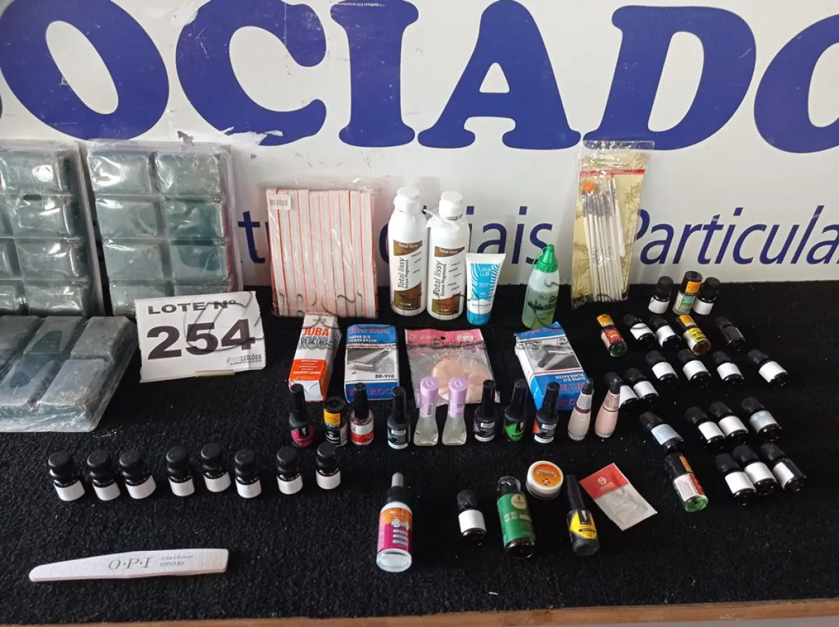 LOTE 254 - 71 – ITENS PARA BELEZA DIVERSOS (APROXIMADAMENTE) (NO ESTADO, NÃO SABEMOS SE FUNCIONA. LEILÃO NÃO TEM GARANTIA E NEM DEVOLUÇÃO, SUJEITO A POSSÍVEIS AVARIAS VISÍVEIS/OCULTAS E/OU AUSÊNCIA DE COMPONENTES)