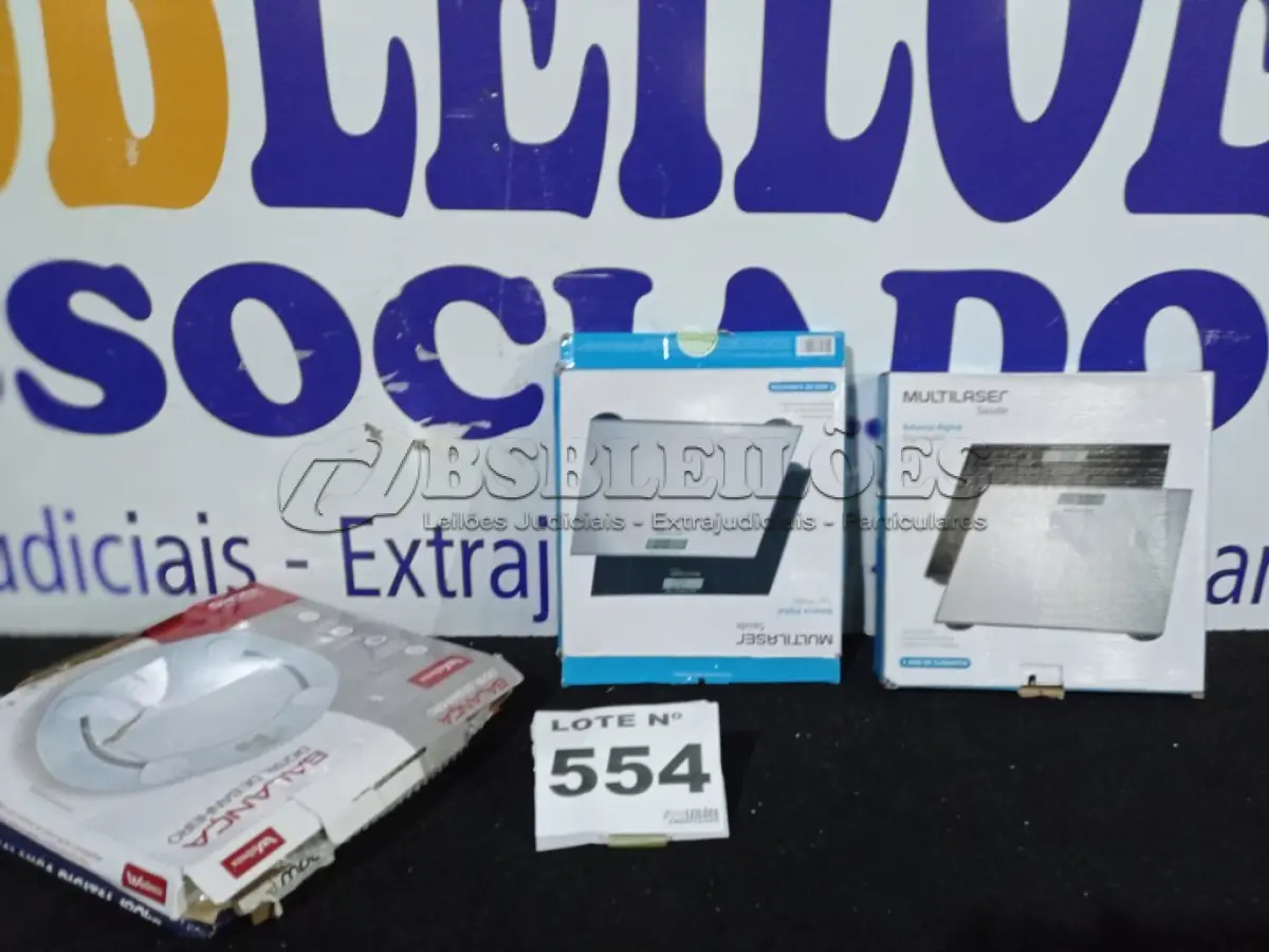LOTE 554 - 04 – BALANÇAS DIVERSAS (NO ESTADO, NÃO SABEMOS SE FUNCIONA. LEILÃO NÃO TEM GARANTIA E NEM DEVOLUÇÃO, SUJEITO A POSSÍVEIS AVARIAS VISÍVEIS/OCULTAS E/OU AUSÊNCIA DE COMPONENTES)