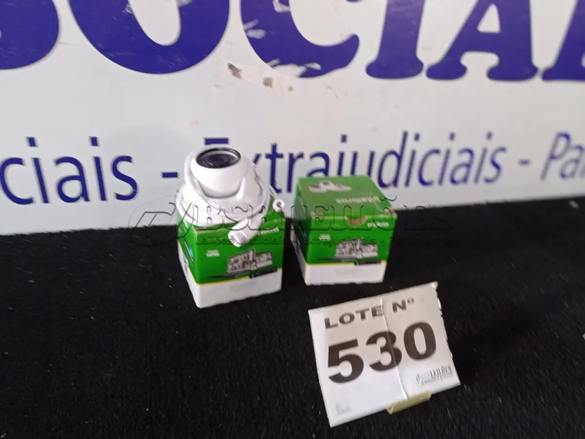 LOTE 530 - 02 - CÂMERA IP INTELBRAS DOME VIP 1220 D FULL HD 1080P (NO ESTADO, NÃO SABEMOS SE FUNCIONA. LEILÃO NÃO TEM GARANTIA E NEM DEVOLUÇÃO, SUJEITO A POSSÍVEIS AVARIAS VISÍVEIS/OCULTAS E/OU AUSÊNCIA DE COMPONENTES)