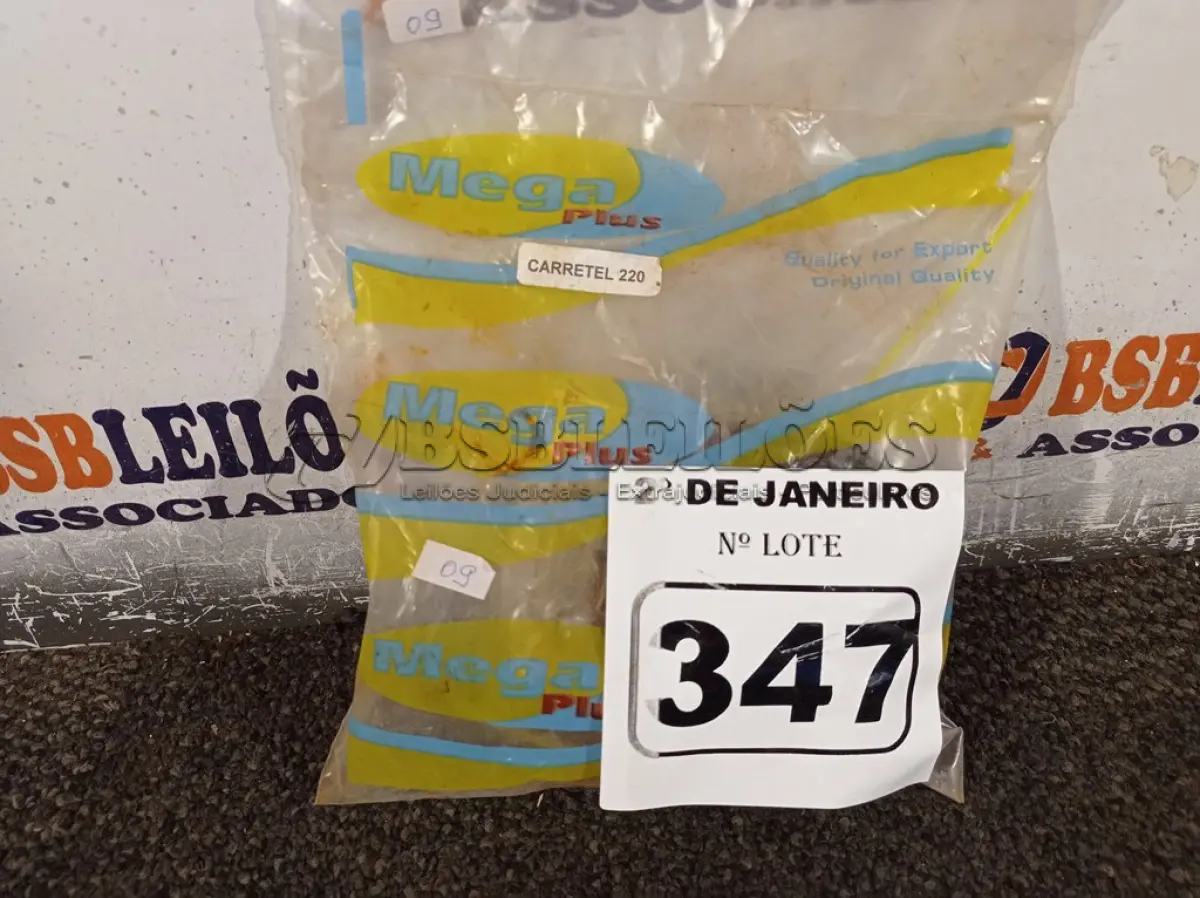 LOTE 347 - 01 CARRETEL PARA ROÇADEIRA STIHL FS-220. (NO ESTADO) ATENÇÃO! FAZER A VISITAÇÃO ANTES DE ARREMATAR, NÃO SABEMOS SE FUNCIONA. LEILÃO NÃO TEM GARANTIA E NEM DEVOLUÇÃO, SUJEITO A POSSÍVEIS AVARIAS VISÍVEIS/OCULTAS E/OU AUSÊNCIA DE COMPONENTES.