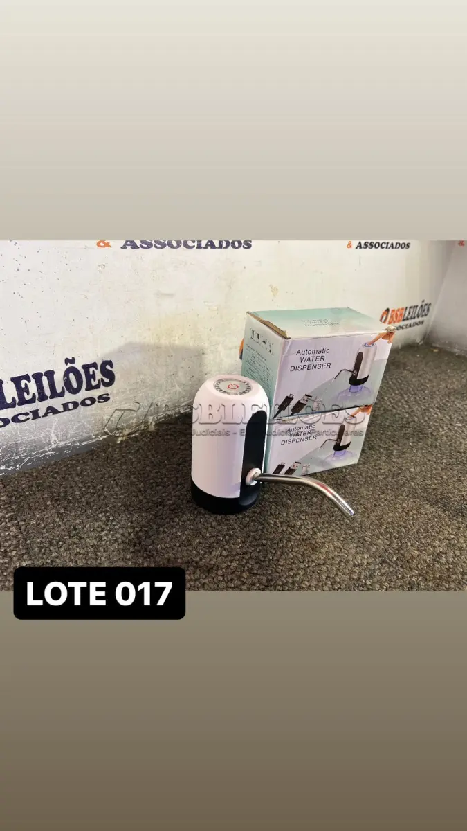 LOTE 017 - 02 BICOS DISPERSORES AUTOMÁTICOS PARA GALÃO D´ÁGUA( NOVO ) ( NO ESTADO )