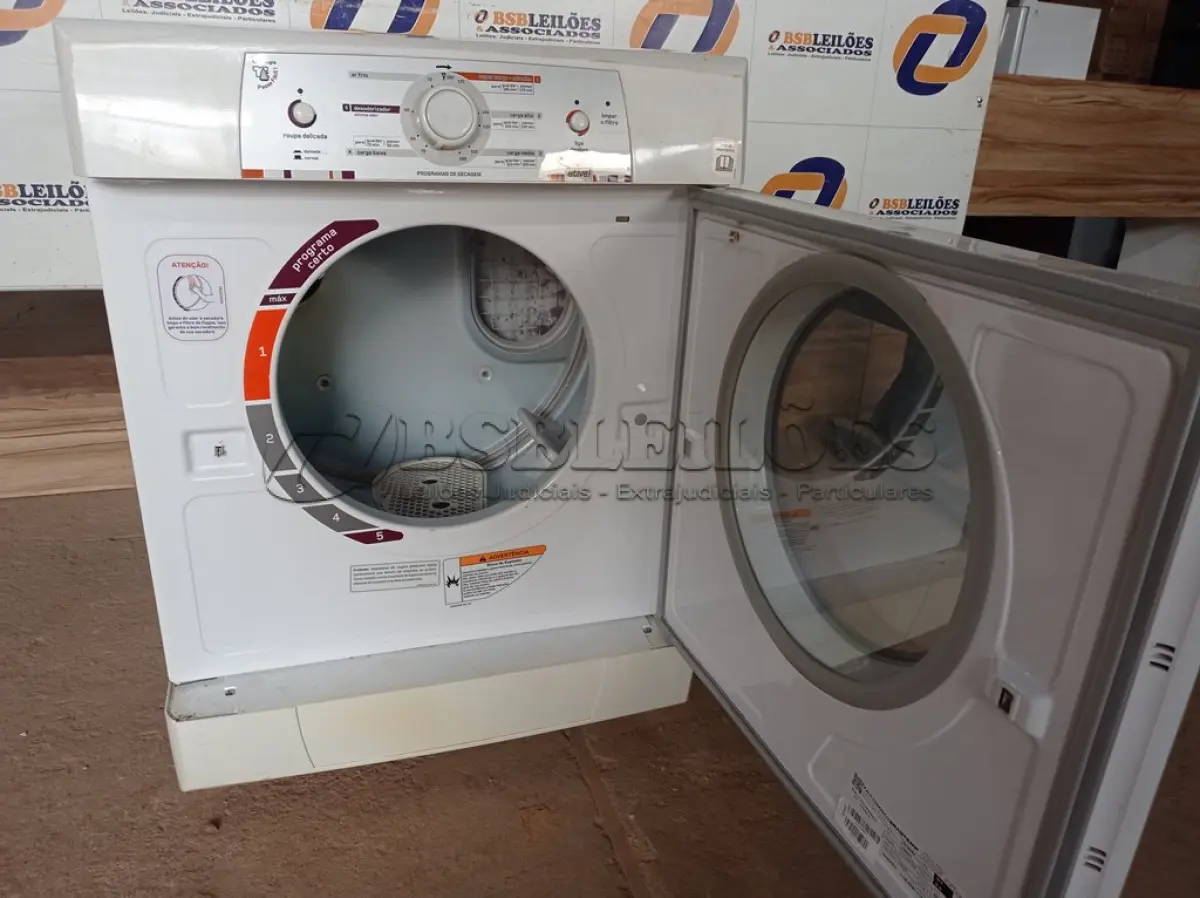 LOTE 002 - 01 SECADORA DE ROUPAS BRASTEMP 220V MODELO:BSR10ABNA. (CLOSTHES DRYER) (NO ESTADO) AV9530J