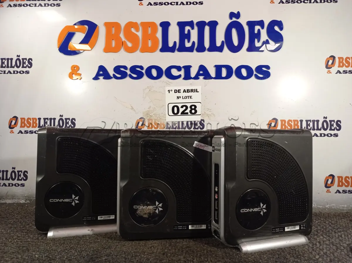 LOTE 028 - 03 MINIS CPU. (NO ESTADO) ATENÇÃO! FAZER A VISITAÇÃO ANTES DE ARREMATAR, NÃO SABEMOS SE FUNCIONA. LEILÃO NÃO TEM GARANTIA E NEM DEVOLUÇÃO, SUJEITO A POSSÍVEIS AVARIAS VISÍVEIS/OCULTAS E/OU AUSÊNCIA DE COMPONENTES.