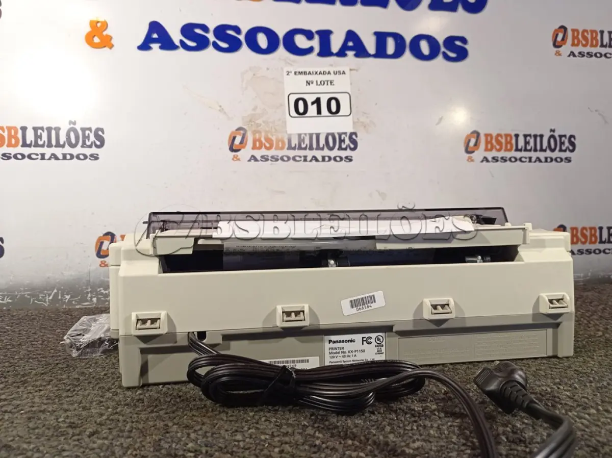 LOTE 010 - 01 IMPRESSORA MATRICIAL KX-P1150 PANASONIC. (PRINTER) (NO ESTADO) 0000008