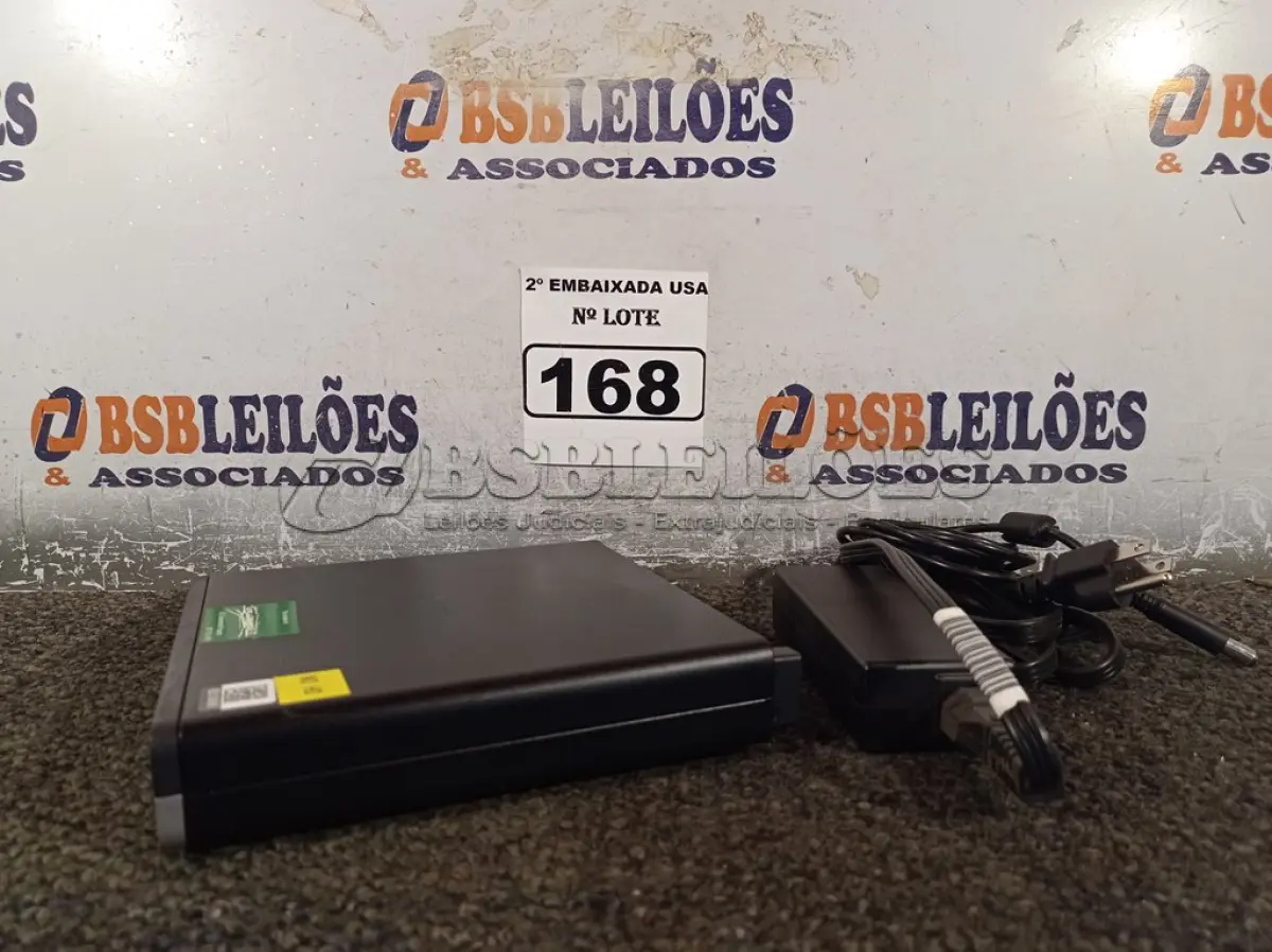 LOTE 168 - 01 CPU COM MEMÓRIA 16GB E SEM HD COM CARREGADOR MARCA HP. (NO ESTADO) BD1069V