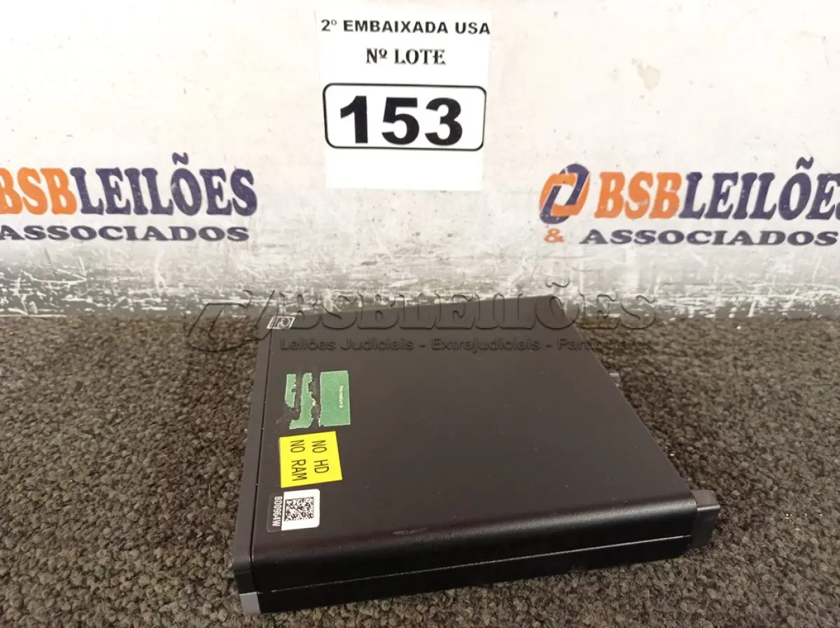 LOTE 153 - 01 CPU SEM MEMÓRIA, SEM HD SEM CARREGADOR MARCA HP. (NO ESTADO) BD0964W