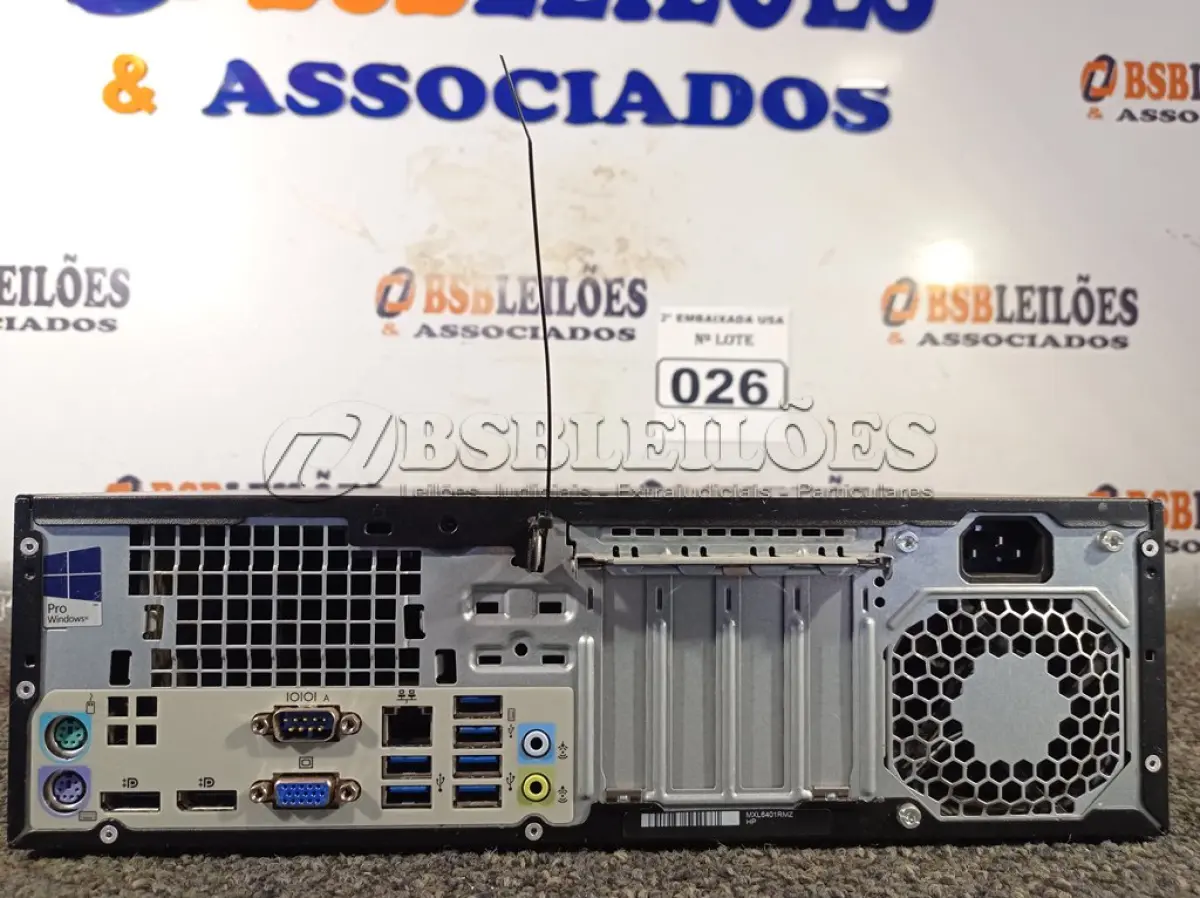 LOTE 026 - 01 CPU CORE I5 SEM MEMÓRIA E SEM HD MARCA HP. (NO ESTADO) AV9452G