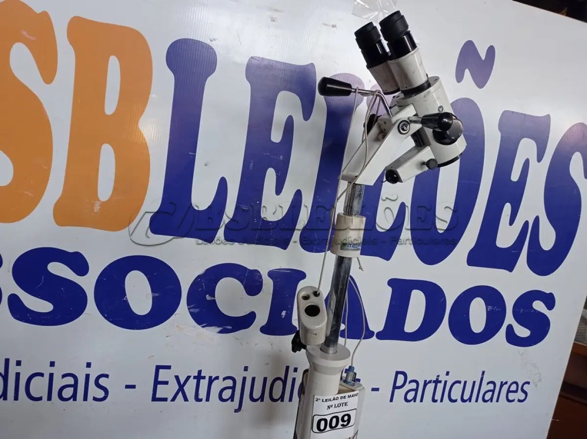 LOTE 009 - 01 COLPOSCÓPIO MEDPEJ. (NO ESTADO) ATENÇÃO! FAZER A VISITAÇÃO ANTES DE ARREMATAR, NÃO SABEMOS SE FUNCIONA. LEILÃO NÃO TEM GARANTIA E NEM DEVOLUÇÃO, SUJEITO A POSSÍVEIS AVARIAS VISÍVEIS/OCULTAS E/OU AUSÊNCIA DE COMPONENTES.