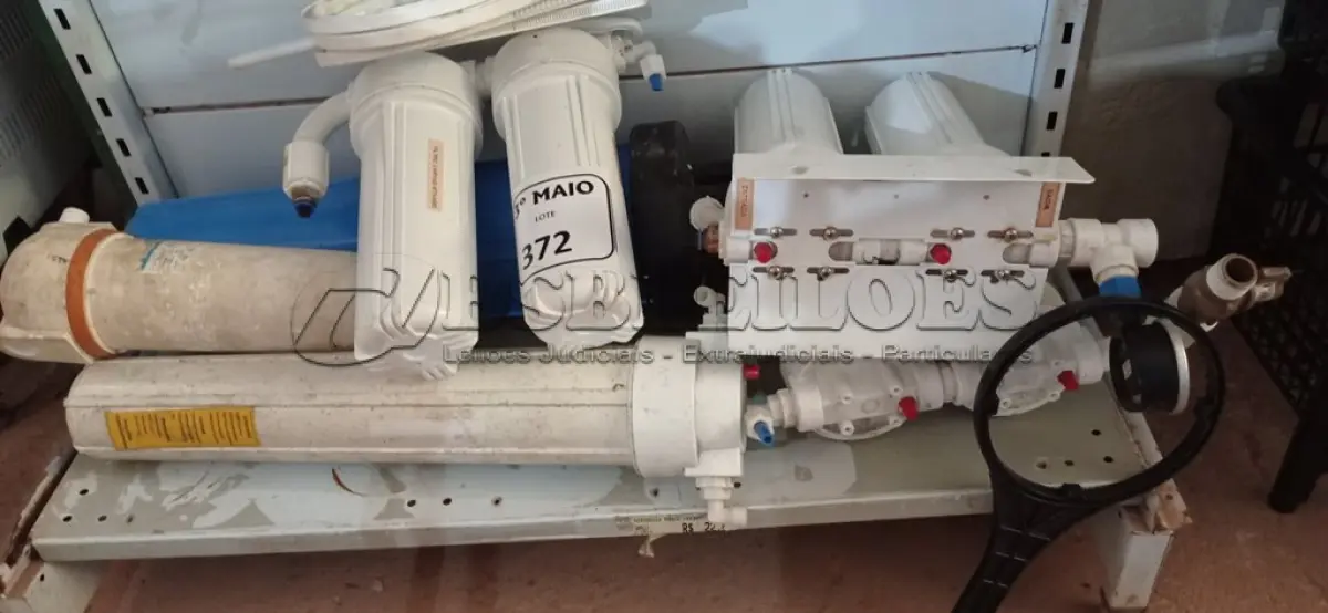 LOTE 372 - 09 FILTROS RESIDENCIAIS. (NO ESTADO) ATENÇÃO! FAZER A VISITAÇÃO ANTES DE ARREMATAR, NÃO SABEMOS SE FUNCIONA. LEILÃO NÃO TEM GARANTIA E NEM DEVOLUÇÃO, SUJEITO A POSSÍVEIS AVARIAS VISÍVEIS/OCULTAS E/OU AUSÊNCIA DE COMPONENTES.