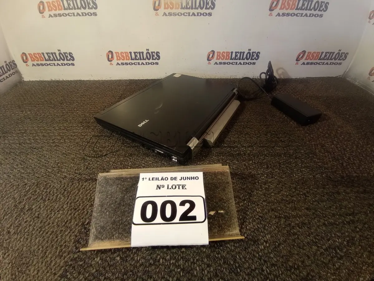 LOTE 002 - 01 NOTEBOOK MARCA DELL LATITUDE E6500. (FONTE INCOMPLETA FALTANDO CABO DE FORÇA E NÃO ESTÁ LIGANDO) (NO ESTADO) ATENÇÃO! FAZER A VISITAÇÃO ANTES DE ARREMATAR, NÃO SABEMOS SE FUNCIONA. LEILÃO NÃO TEM GARANTIA E NEM DEVOLUÇÃO, SUJEITO A POSSÍVEIS AVARIAS VISÍVEIS/OCULTAS E/OU AUSÊNCIA DE COMPONENTES.
