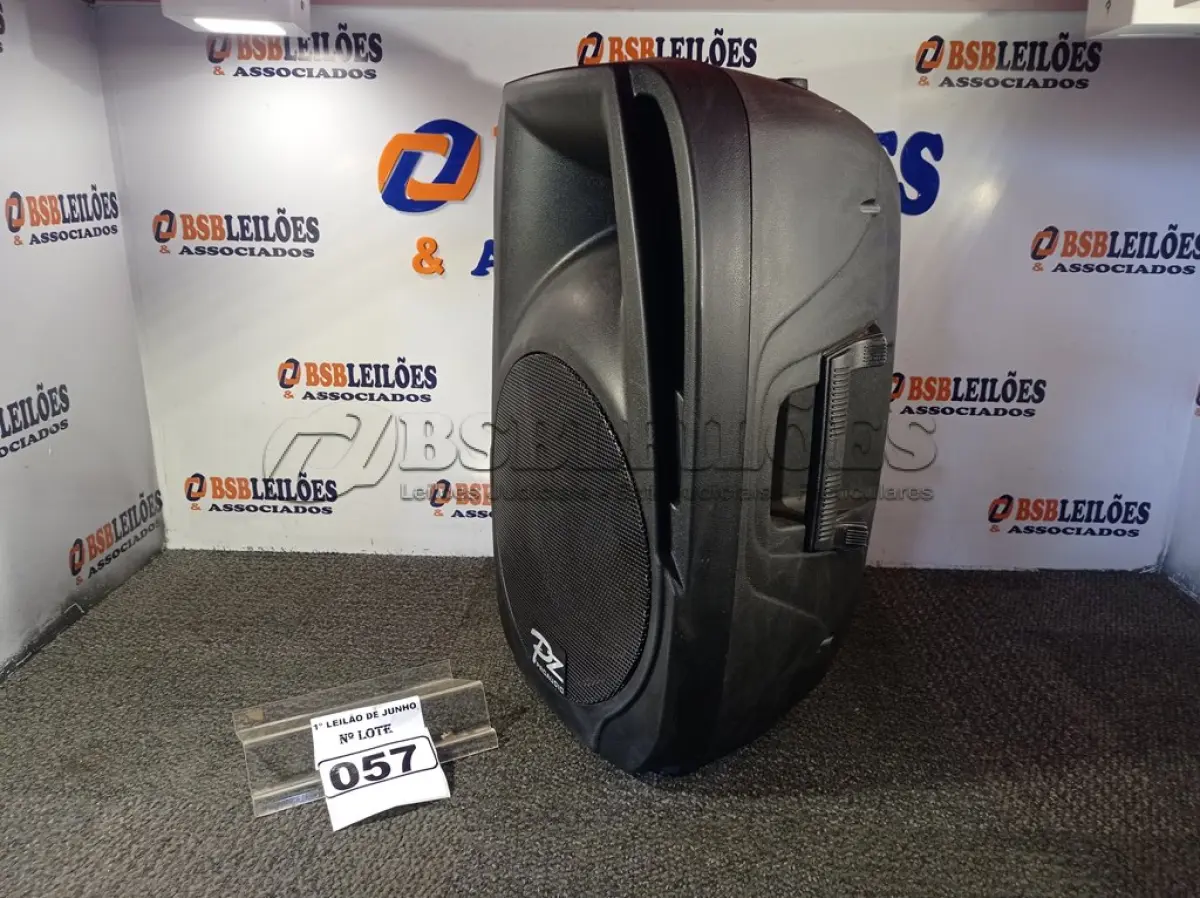 LOTE 057 - 01 CAIXA DE SOM PZ PROPASSIVE PRO ÁUDIO PX-12 (NOVA). (NO ESTADO) ATENÇÃO! FAZER A VISITAÇÃO ANTES DE ARREMATAR, NÃO SABEMOS SE FUNCIONA. LEILÃO NÃO TEM GARANTIA E NEM DEVOLUÇÃO, SUJEITO A POSSÍVEIS AVARIAS VISÍVEIS/OCULTAS E/OU AUSÊNCIA DE COMPONENTES.
