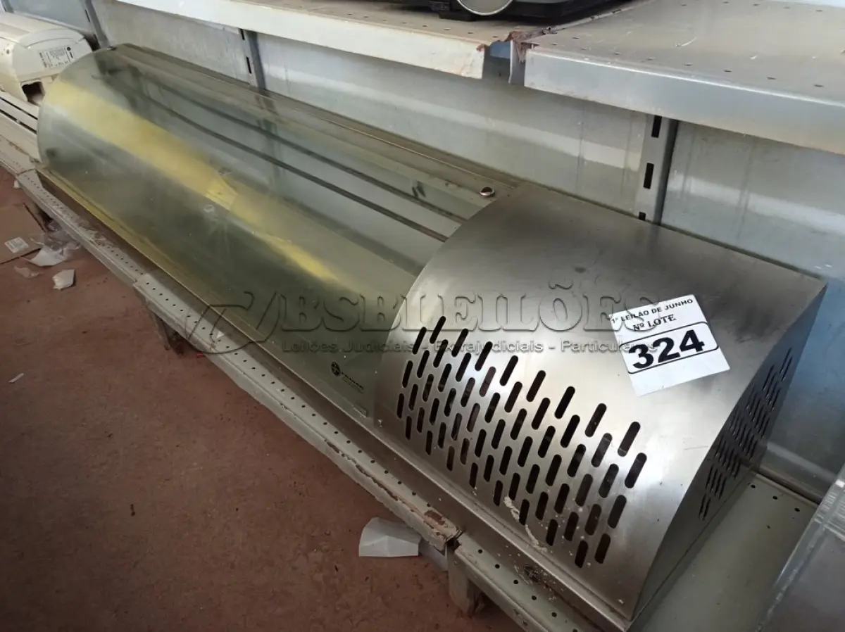 LOTE 324 - 01 ESTUFA ELÉTRICA GRANDE MARCA FRIGER. (NO ESTADO) ATENÇÃO! FAZER A VISITAÇÃO ANTES DE ARREMATAR, NÃO SABEMOS SE FUNCIONA. LEILÃO NÃO TEM GARANTIA E NEM DEVOLUÇÃO, SUJEITO A POSSÍVEIS AVARIAS VISÍVEIS/OCULTAS E/OU AUSÊNCIA DE COMPONENTES.