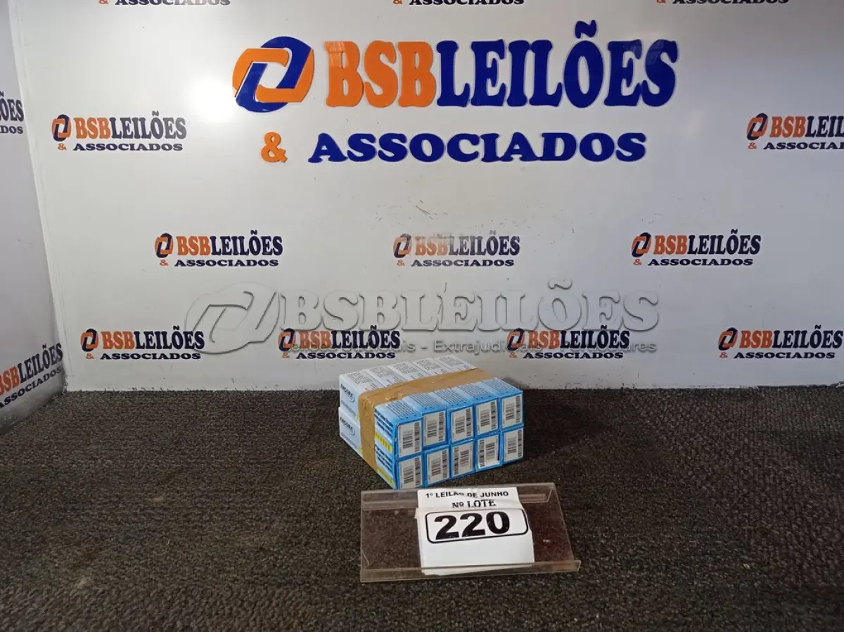 LOTE 220 - 01 LOTE COM 10 CAIXAS DE CARTUCHOS FINCAPINO MAGAZINADO AMARELO PARA FERRAMENTAS ACIONADAS A PÓLVORA MARCA ANCORA. (NO ESTADO) ATENÇÃO! FAZER A VISITAÇÃO ANTES DE ARREMATAR, NÃO SABEMOS SE FUNCIONA. LEILÃO NÃO TEM GARANTIA E NEM DEVOLUÇÃO, SUJEITO A POSSÍVEIS AVARIAS VISÍVEIS/OCULTAS E/OU AUSÊNCIA DE COMPONENTES.