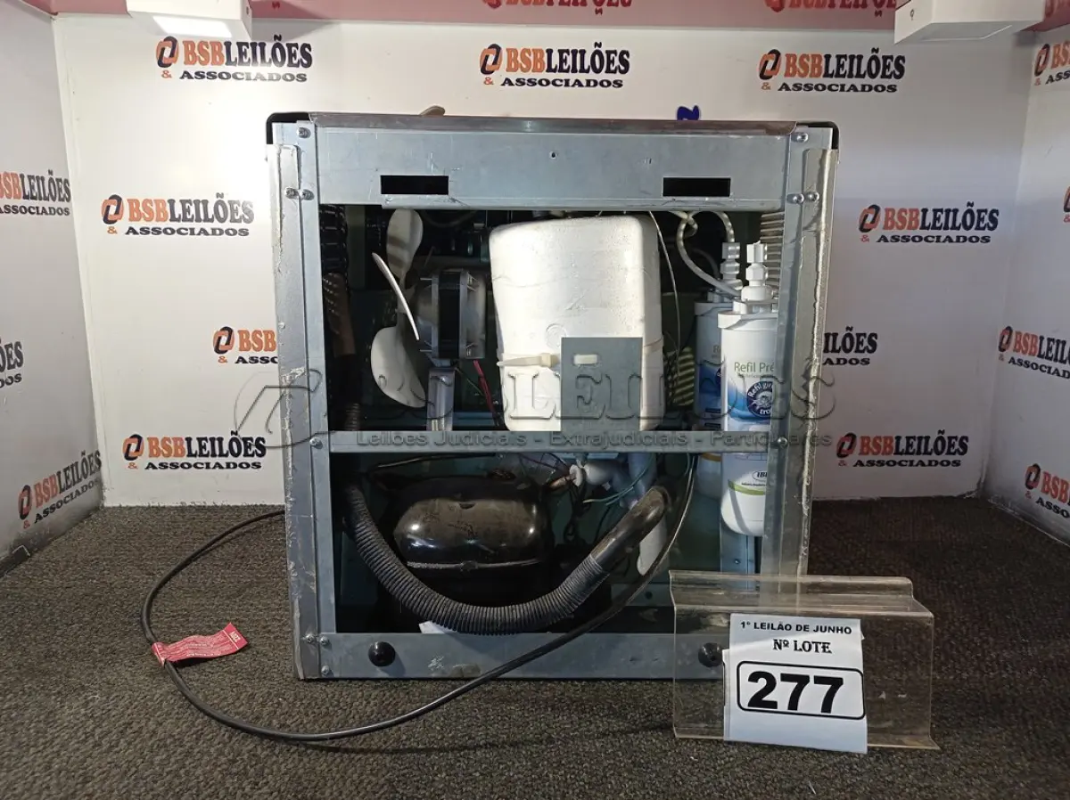 LOTE 277 - 01 FILTRO EM INOX MARCA IBBL. (NO ESTADO) ATENÇÃO! FAZER A VISITAÇÃO ANTES DE ARREMATAR, NÃO SABEMOS SE FUNCIONA. LEILÃO NÃO TEM GARANTIA E NEM DEVOLUÇÃO, SUJEITO A POSSÍVEIS AVARIAS VISÍVEIS/OCULTAS E/OU AUSÊNCIA DE COMPONENTES.