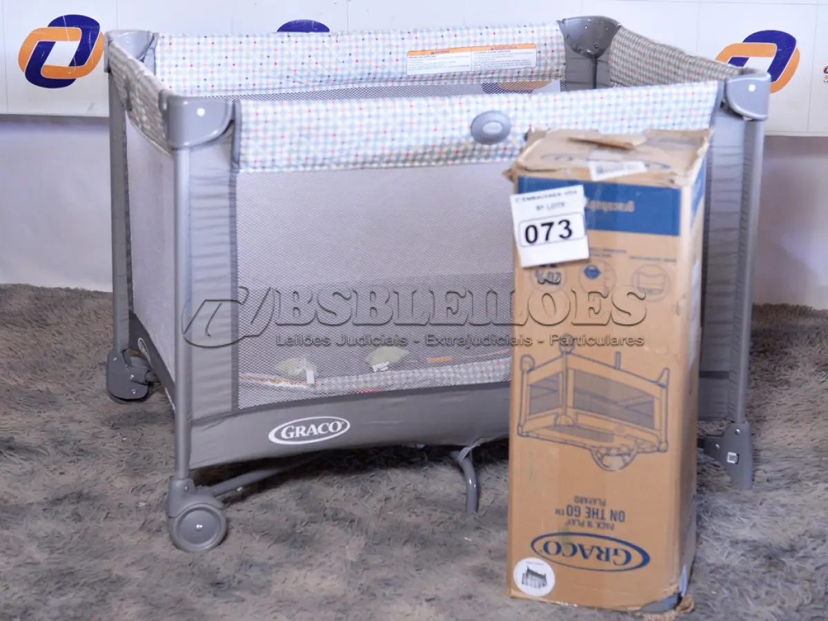 LOTE 073 - 01 BERÇO PORTÁTIL MARCA GRACO. (BABY CRIB) (NO ESTADO)BF8664U